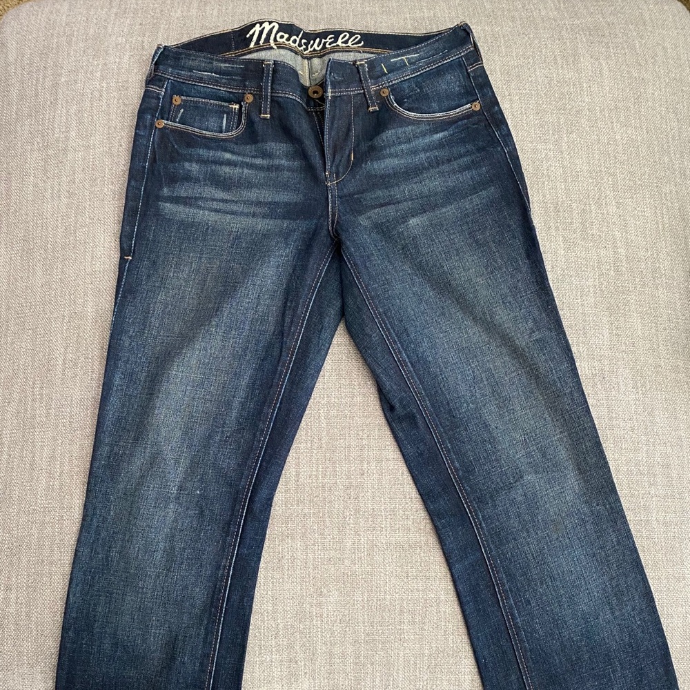 Madewell Rail Straight Jeans